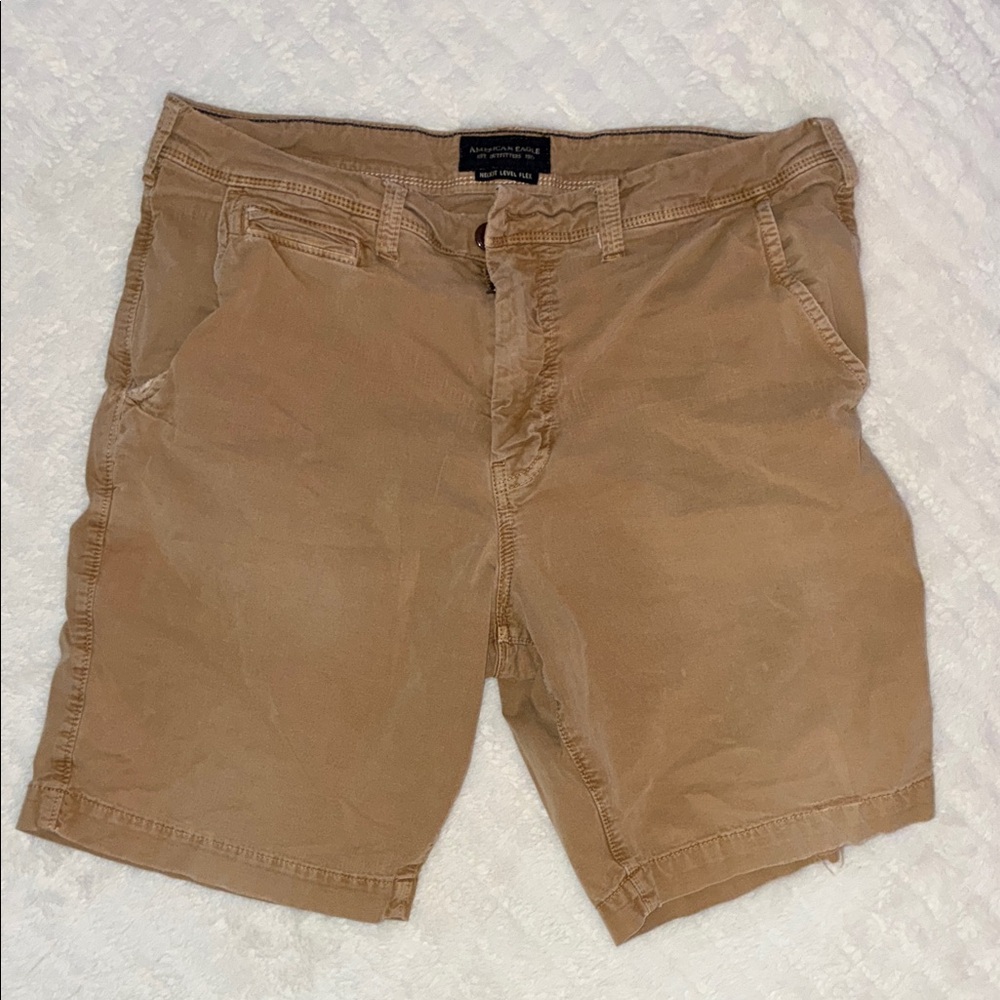 American Eagle Outfitters Men's Khaki Shorts